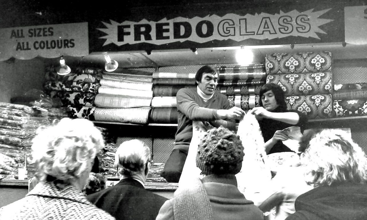 The Barras market Glasgow Scotland 1975