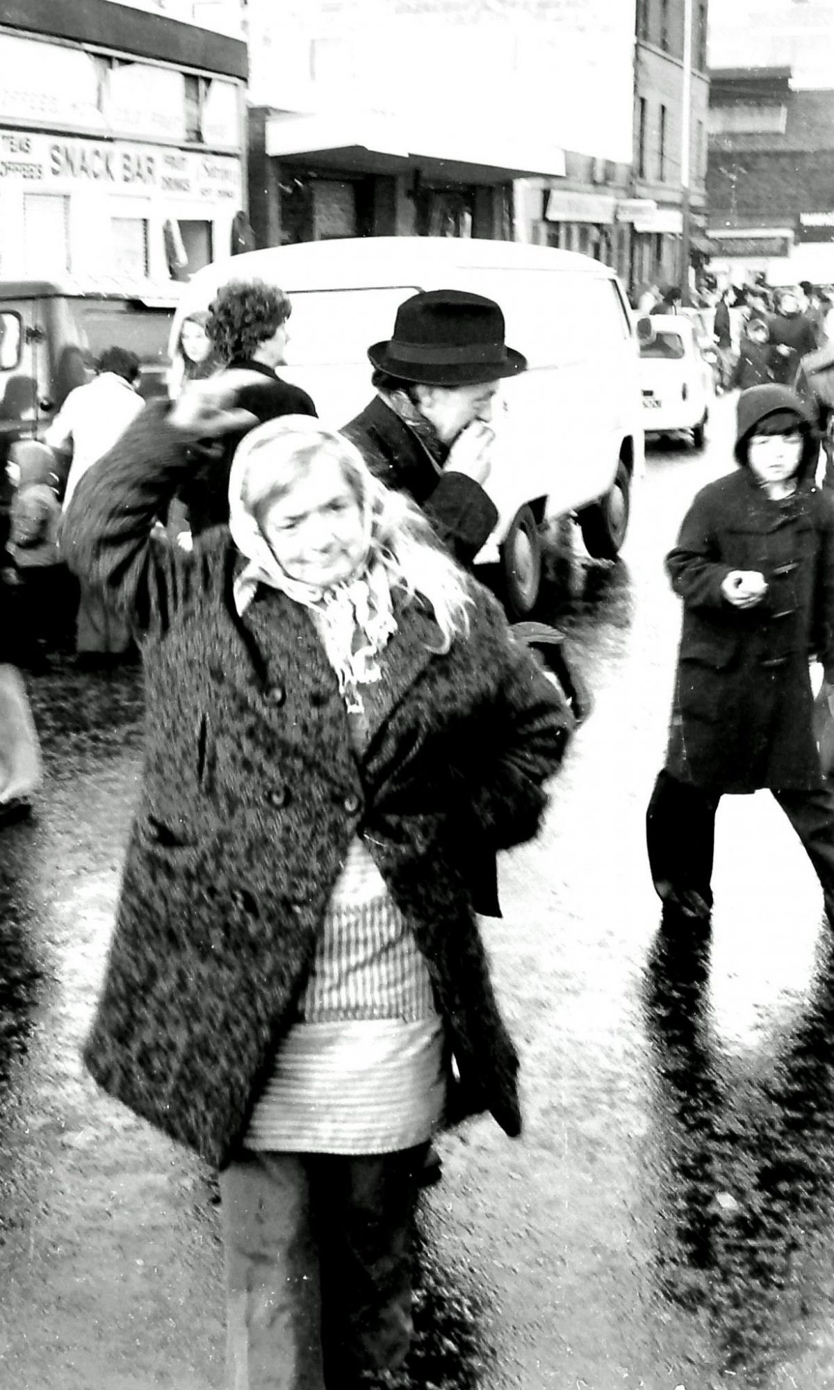 The Barras market Glasgow Scotland 1975