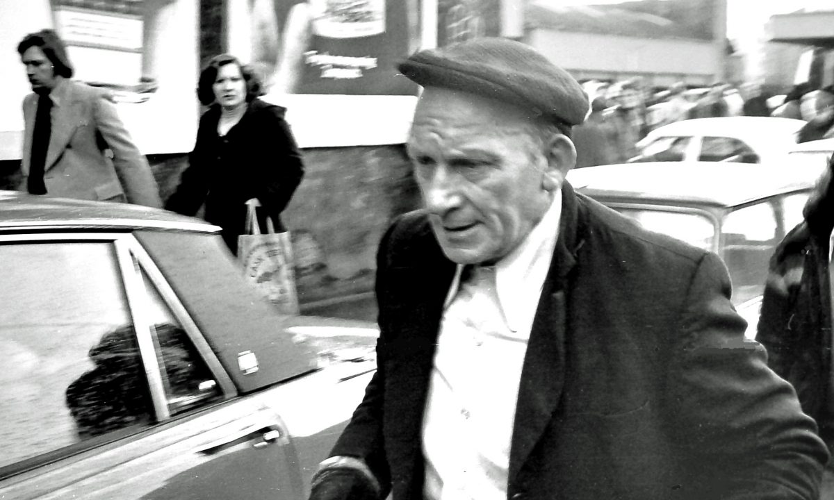 The Barras market Glasgow Scotland 1975