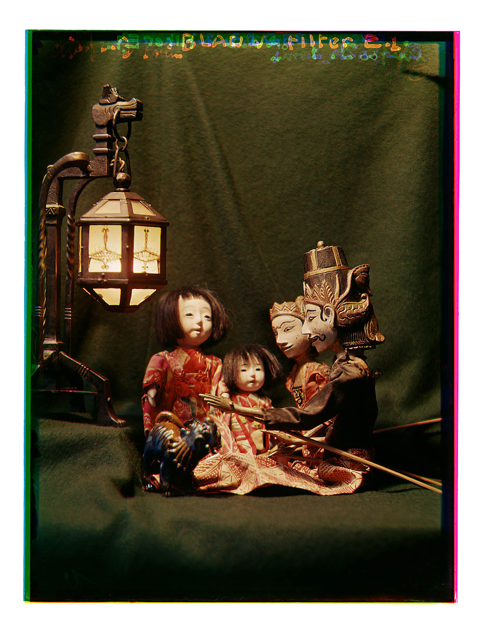 Bernard Eilers, still life, lamp, dolls, photography