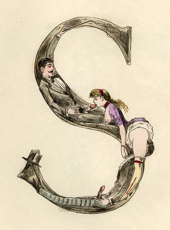 Early 19th Century Porn - The Erotic Alphabet of 1880 - All 26 Letters - Flashbak