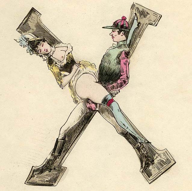 19th Century Porn Illustrations - The Erotic Alphabet of 1880 - All 26 Letters - Flashbak