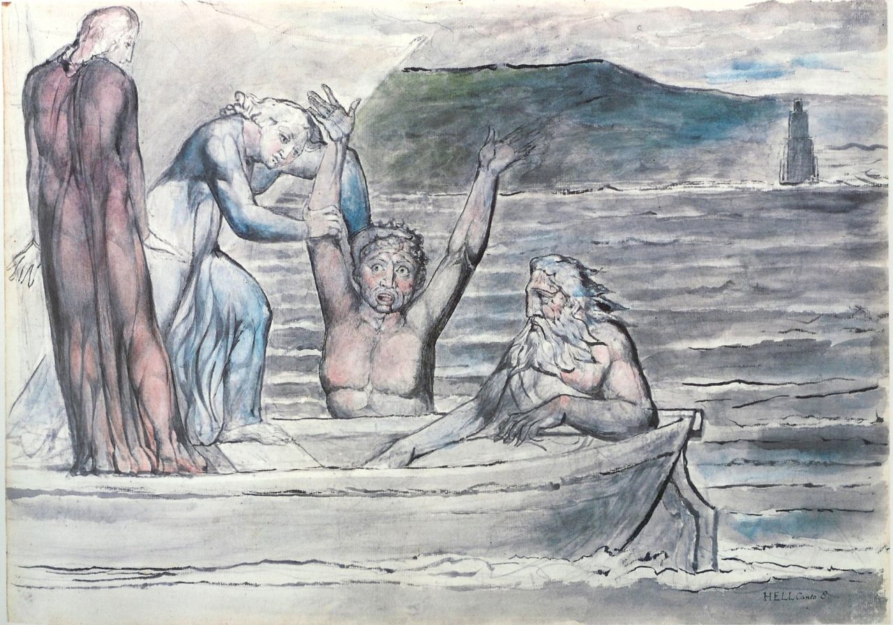 Class 4 dante's inferno william blake the real one