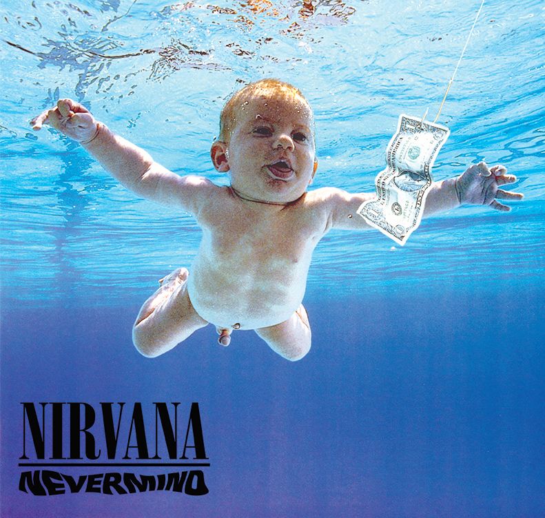 nevermind nirvana baby cover album