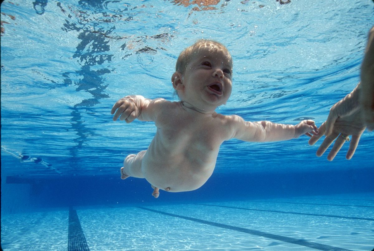 nevermind nirvana baby cover album