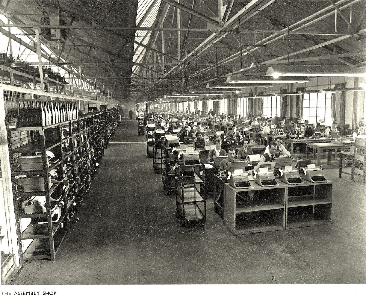 British Olivetti factory in Glasgow