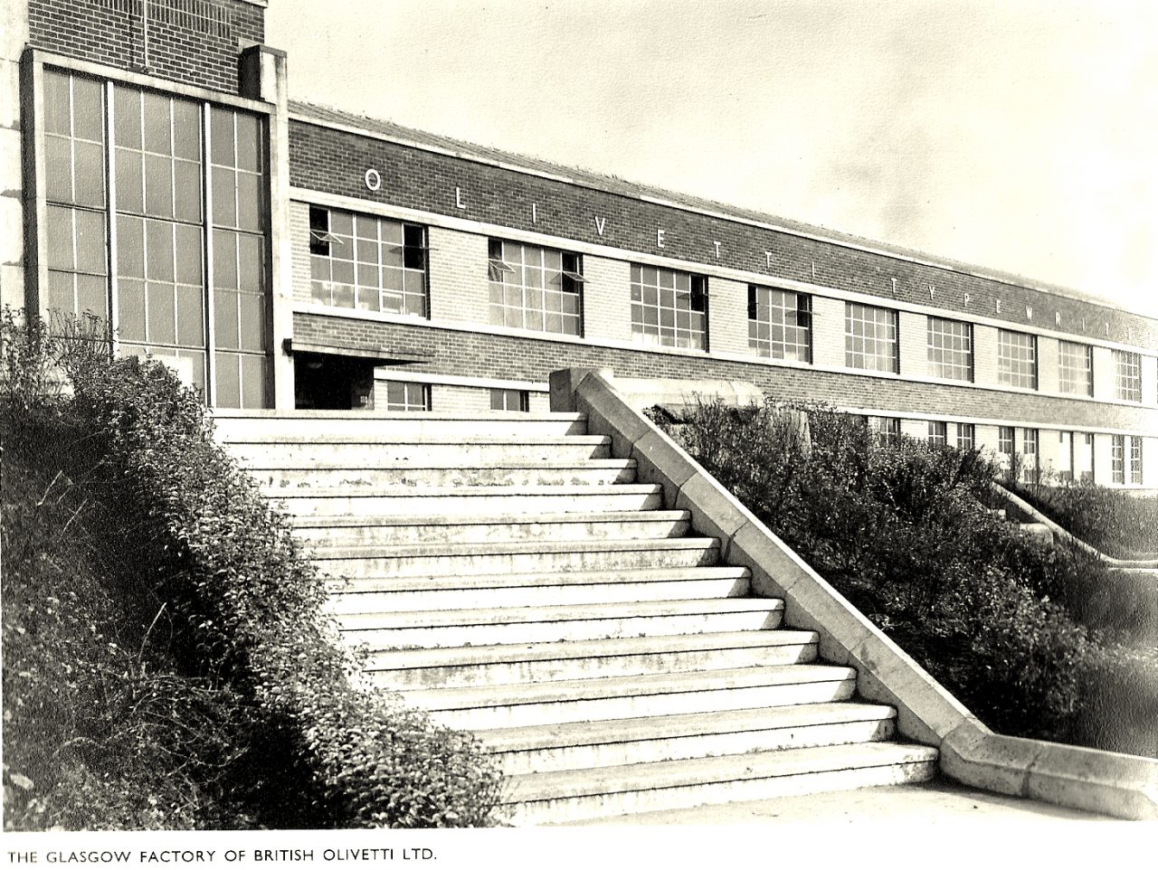 British Olivetti factory in Glasgow