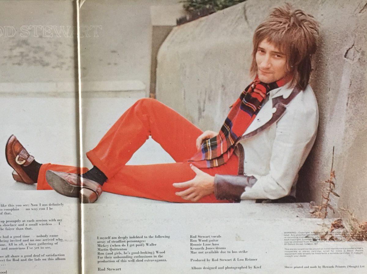 Rod Stewart : The Third Gasoline Alley Jacket - Flashbak