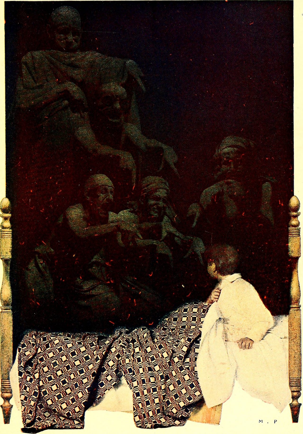 Illustrations from Poems of Childhood (1904) by Eugene Field with illustrations by Maxfield Parrish