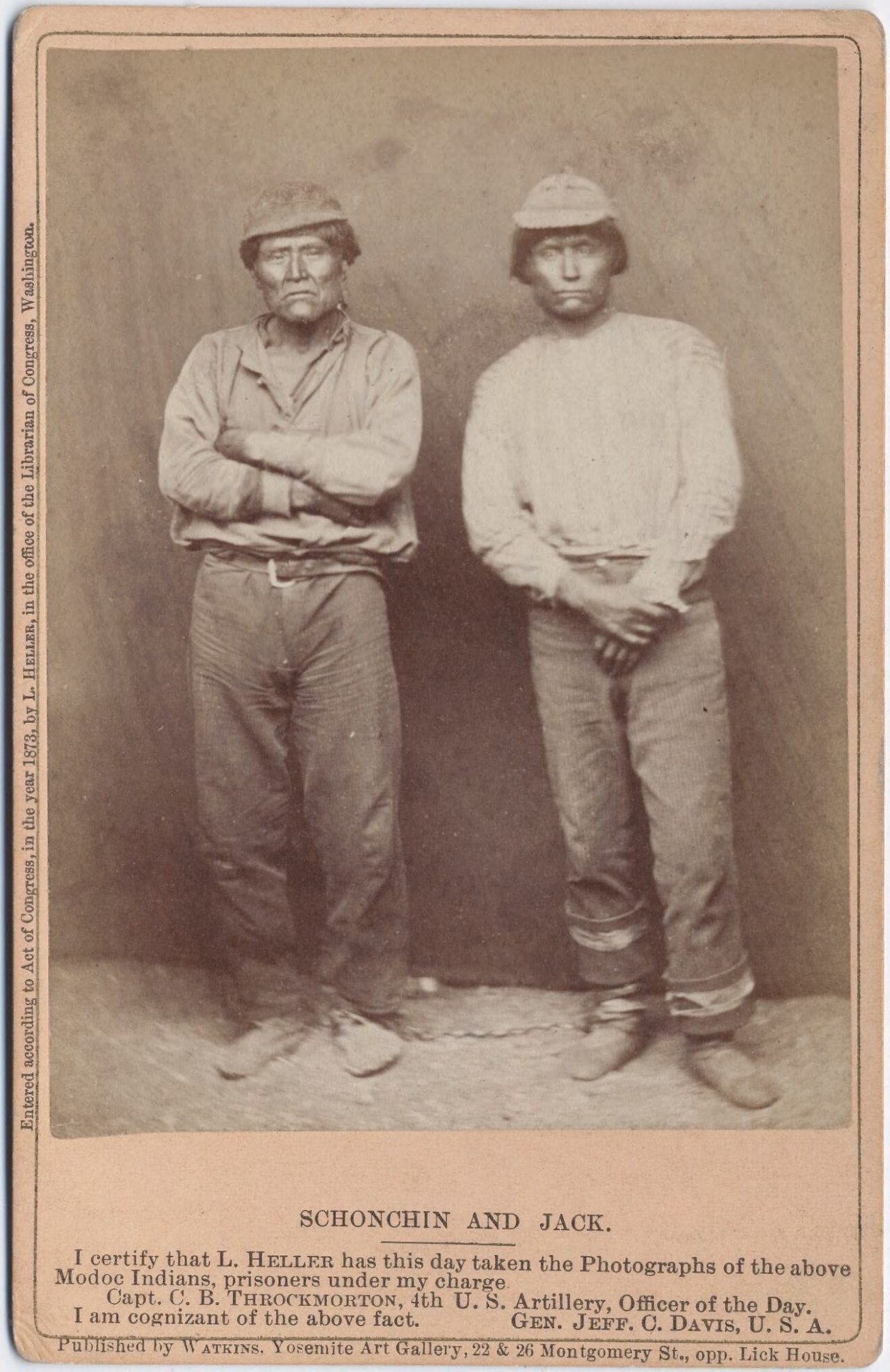 Modoc war portraits