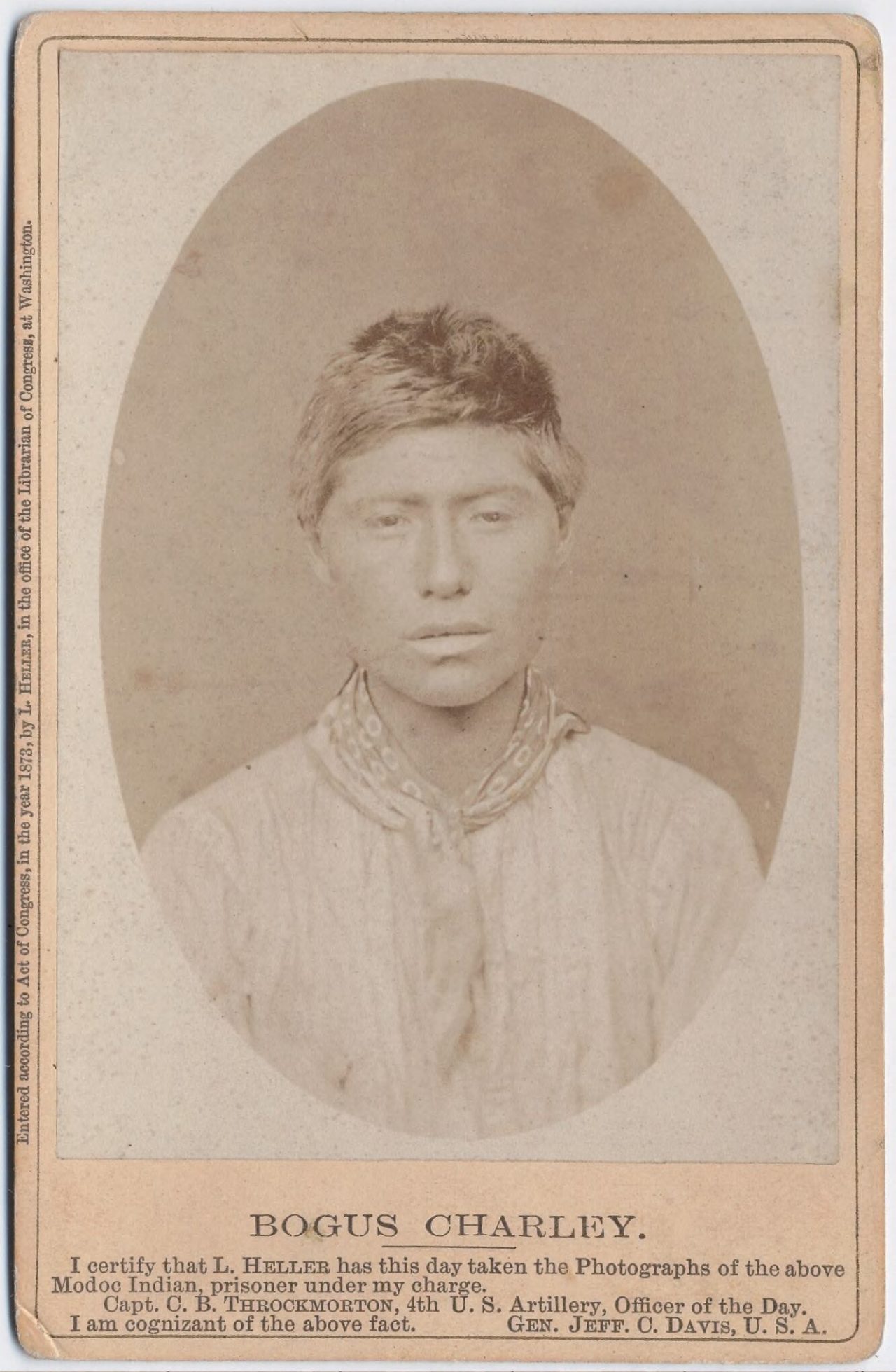 Modoc war portraits