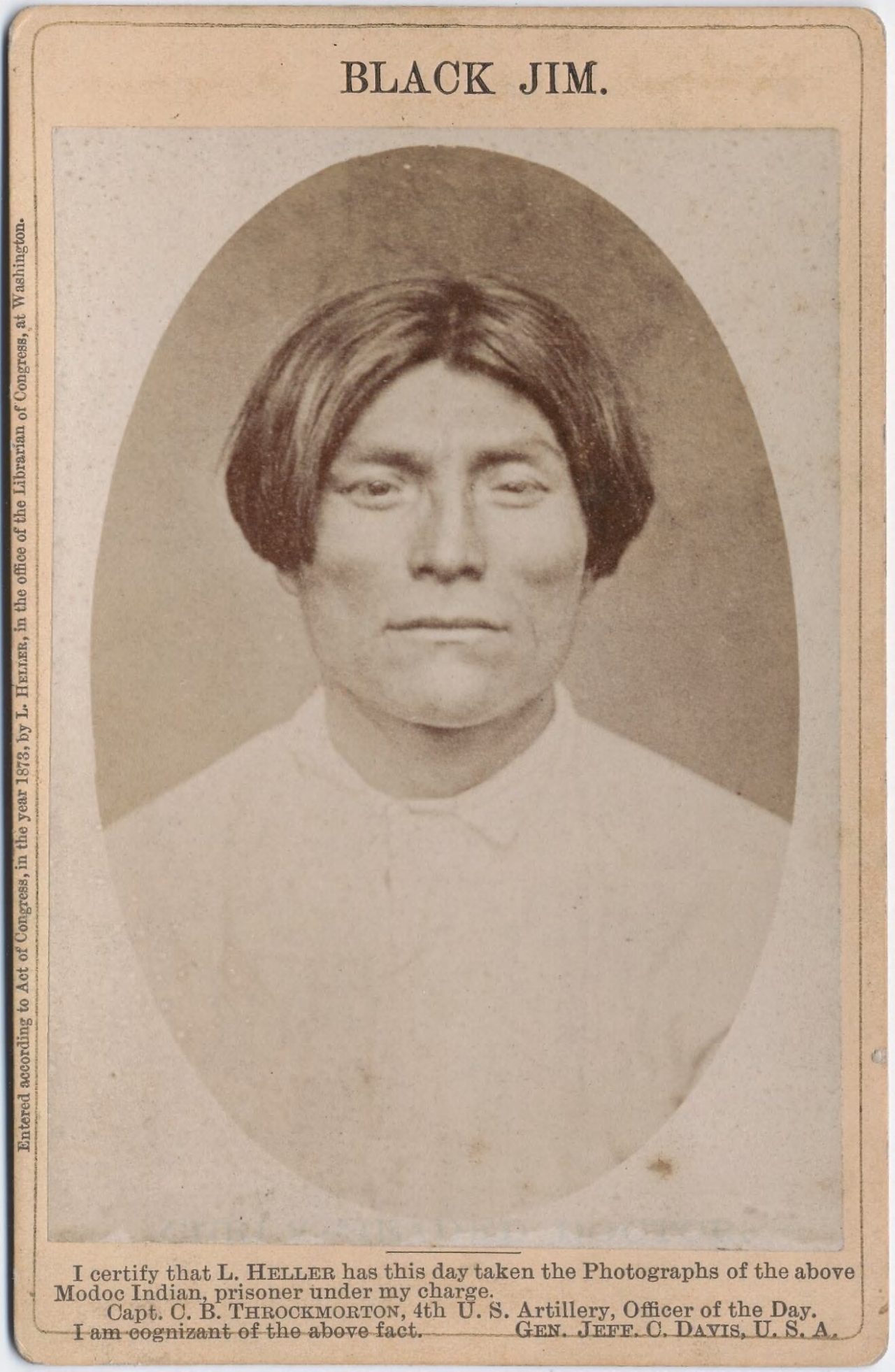 Modoc war portraits