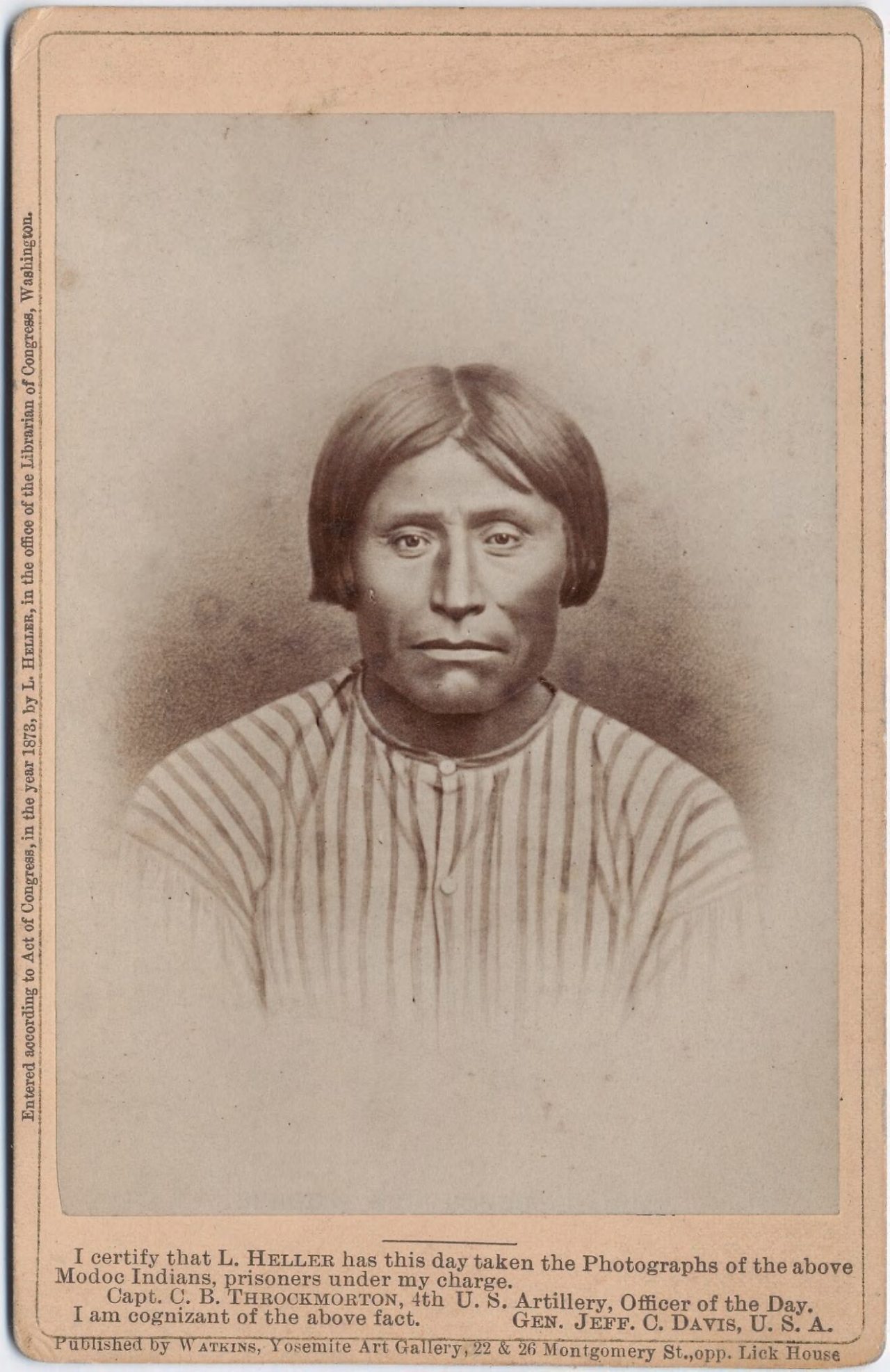 Modoc war portraits