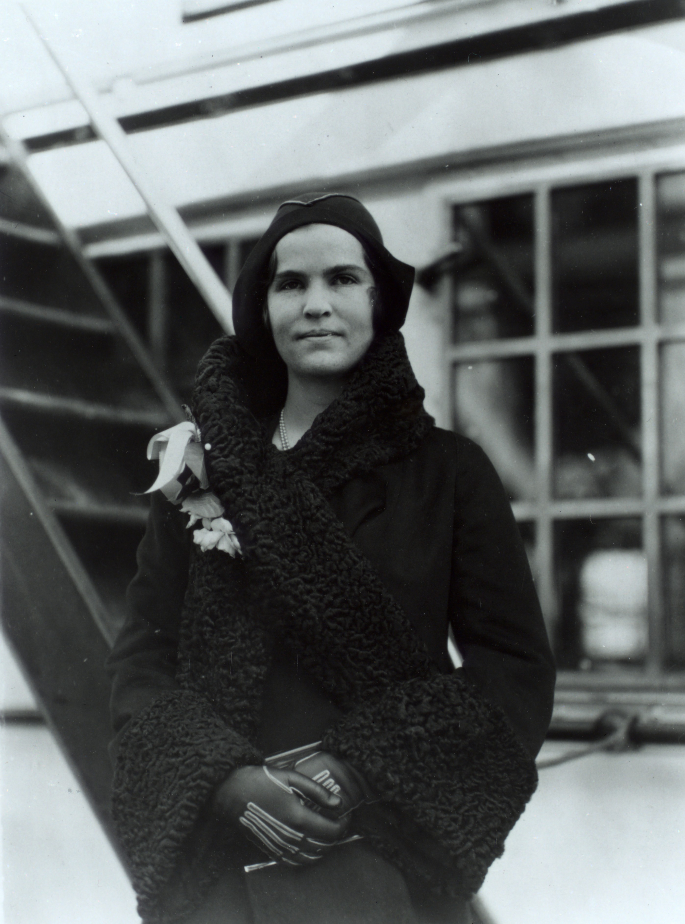 Photograph of Elizabeth Hughes 22:12:1930