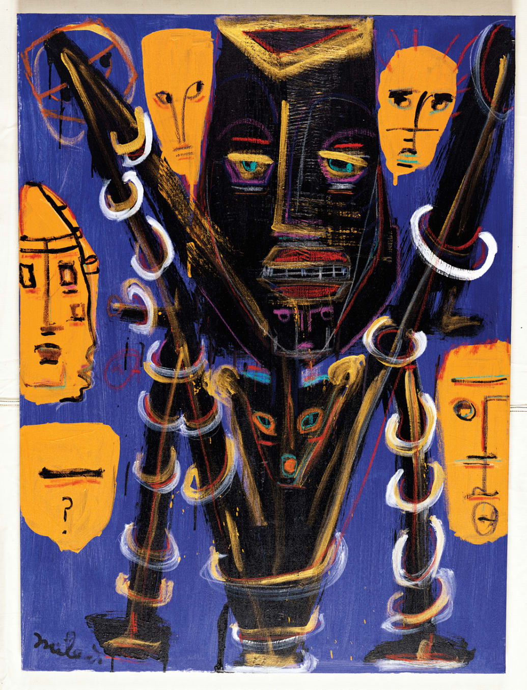 Miles Davis paintings art
