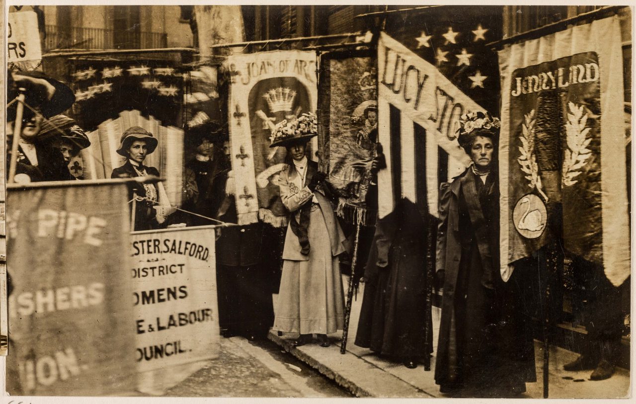 Mary Lowndes suffrage art for the Artists’ Suffrage League