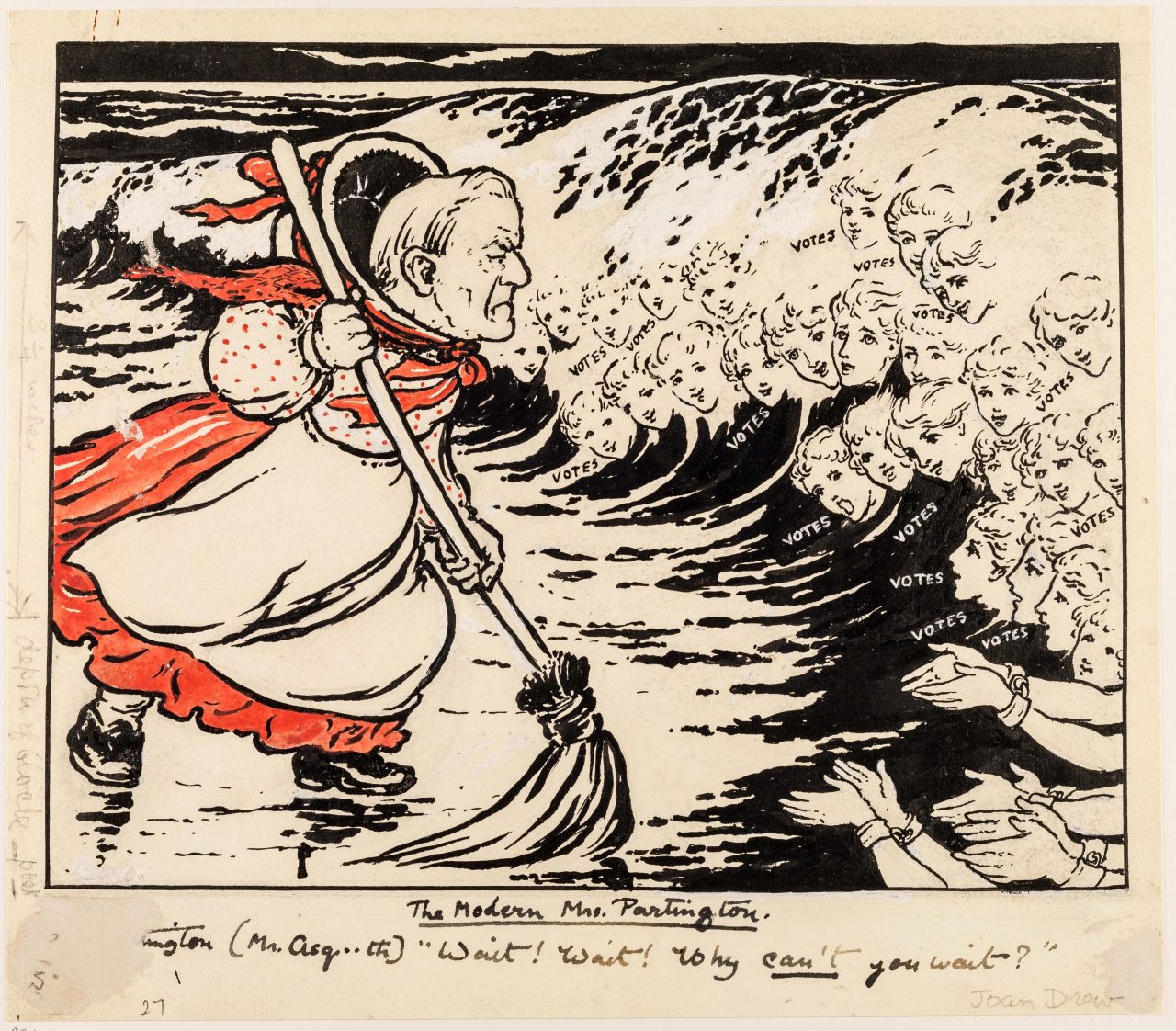Mary Lowndes suffrage art for the Artists’ Suffrage League