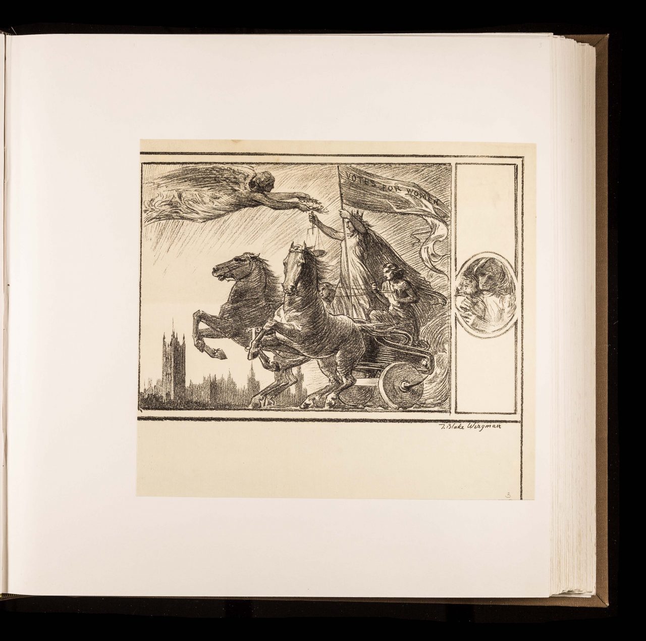 Mary Lowndes suffrage art for the Artists’ Suffrage League