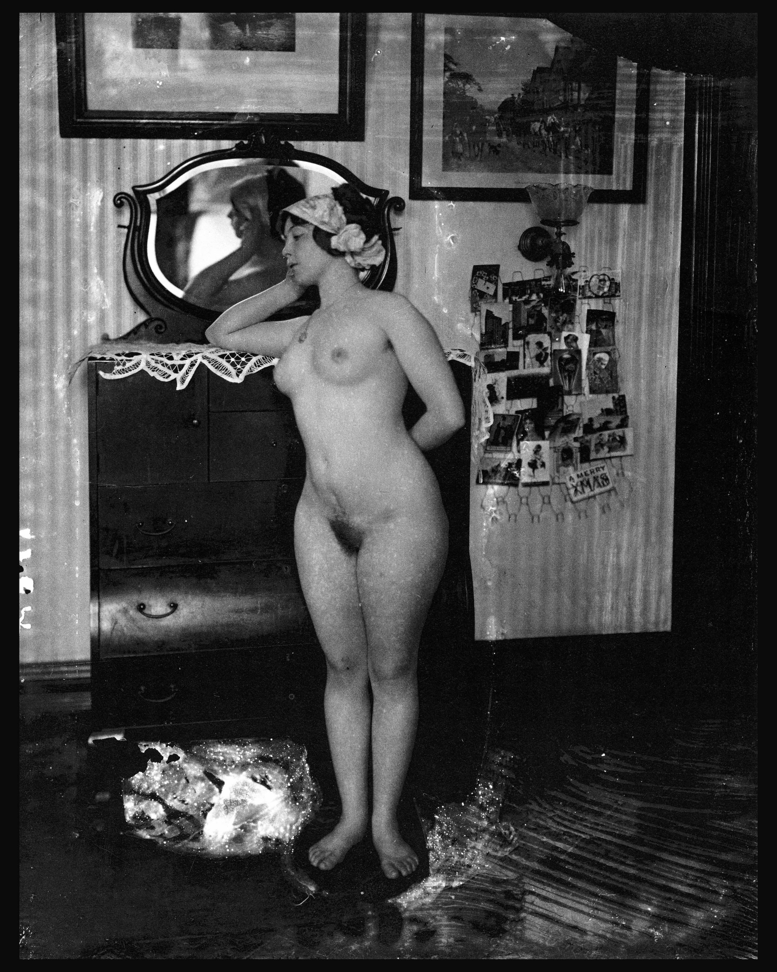 Photograph of Storyville prostitute, by E. J. Bellocq, circa 1912 nude -  Flashbak