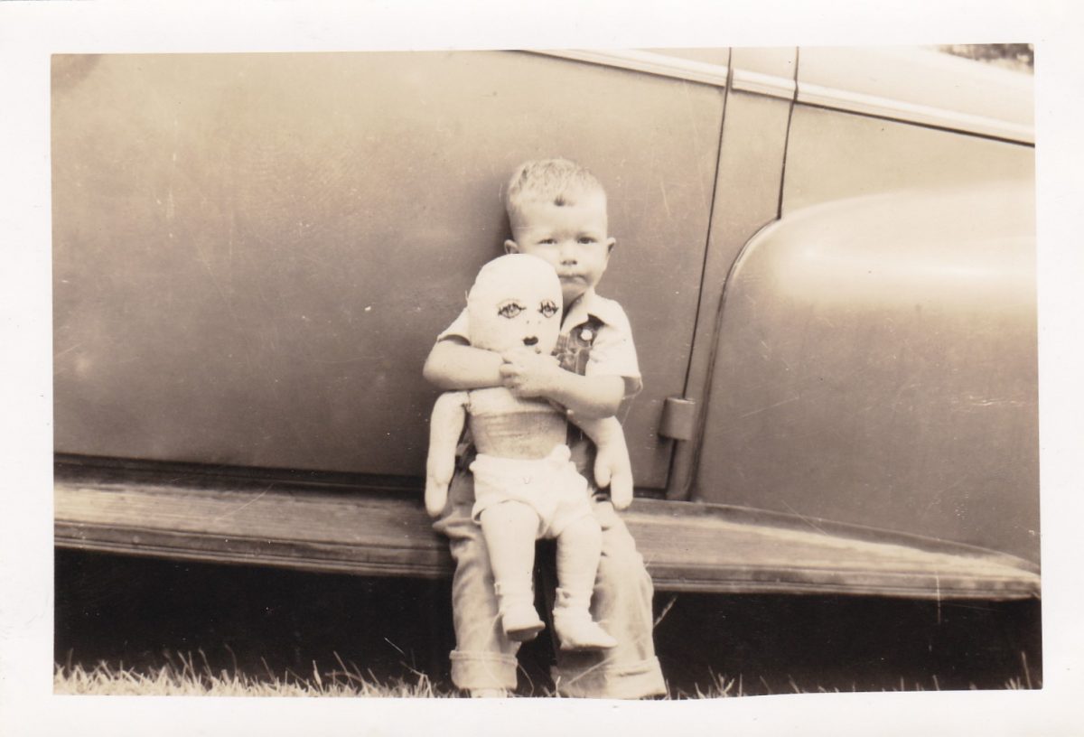 children in horror weird vintage snapshots