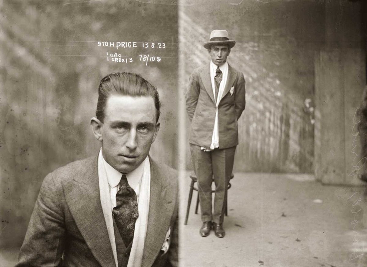 stylish Australia mugshots dapper 1920s sydney