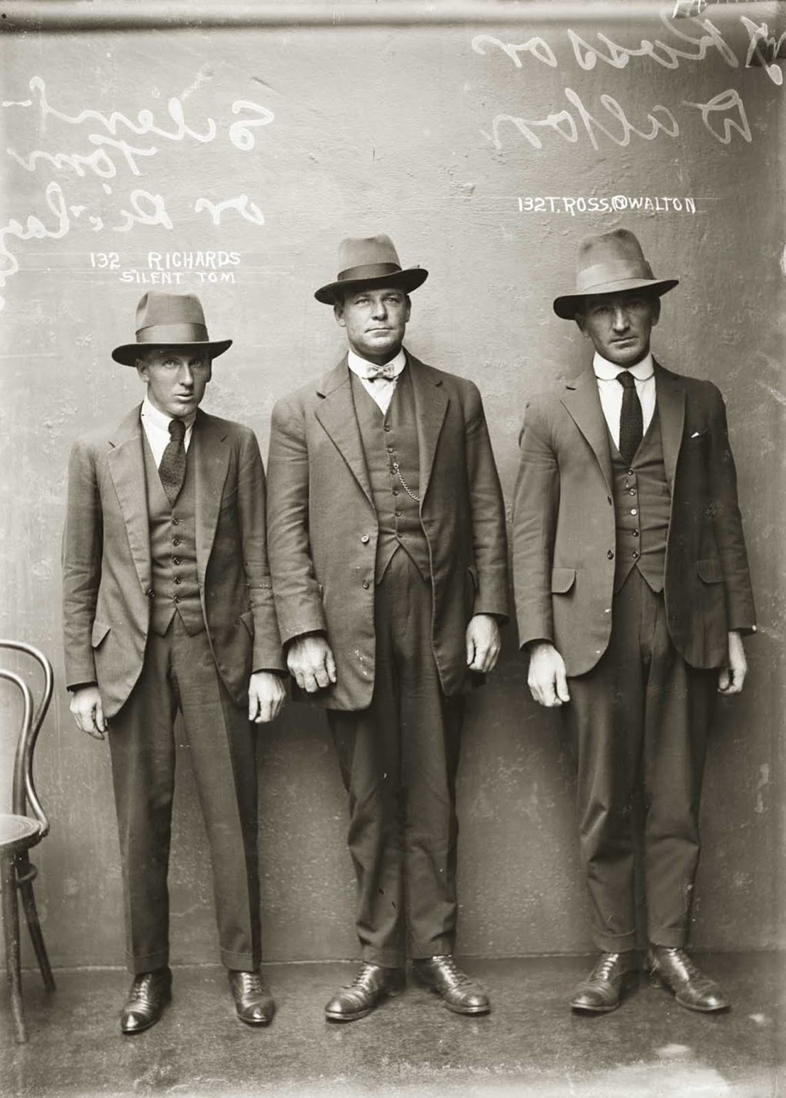 stylish Australia mugshots dapper 1920s sydney
