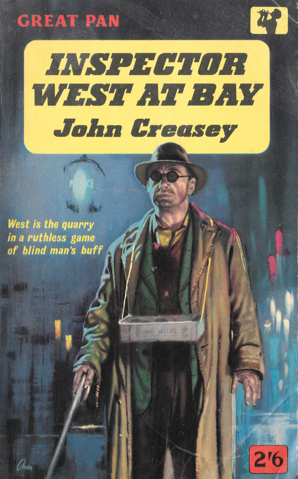 John Creasey, Inspector West, crime, books