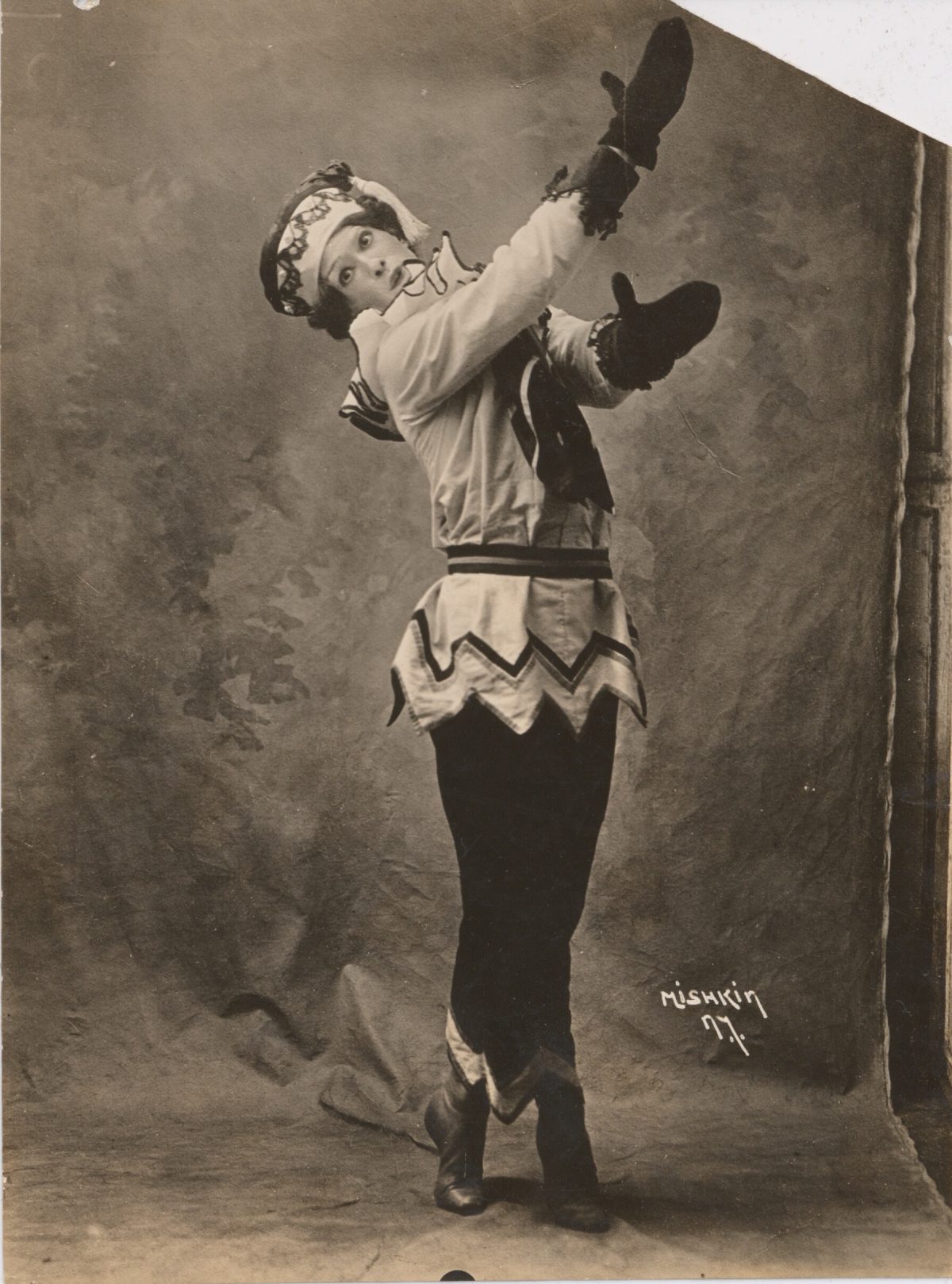 Vaslav Nijinsky in Petrushka, 1911