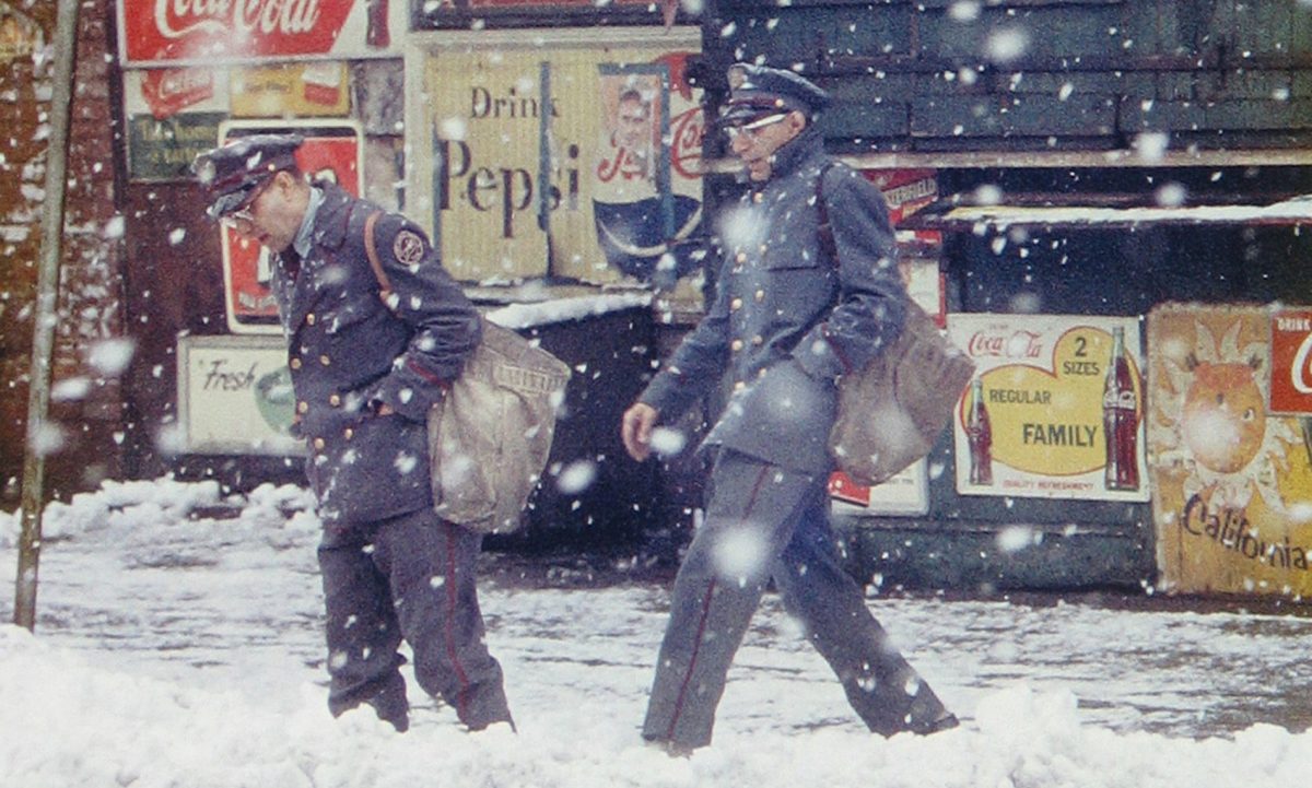 Saul leiter new york city color colour 1950s kodachrome