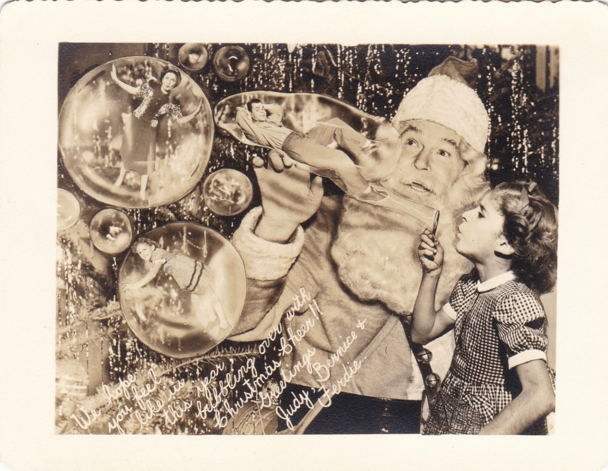 Scary Santa vintage snapshots