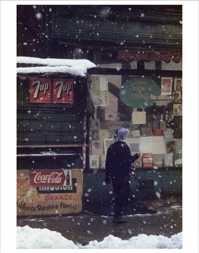 Saul leiter street photography Snow Flashbak