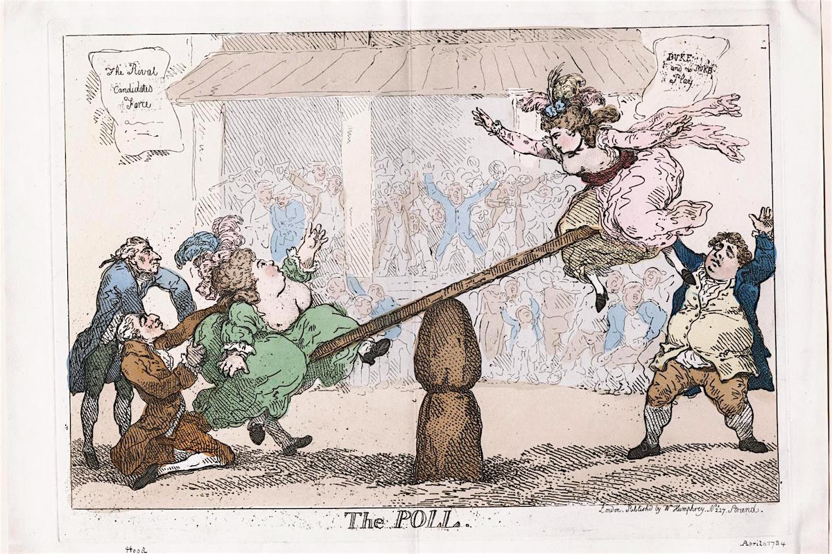 Thomas Rowlandson, caricatures, 18th century