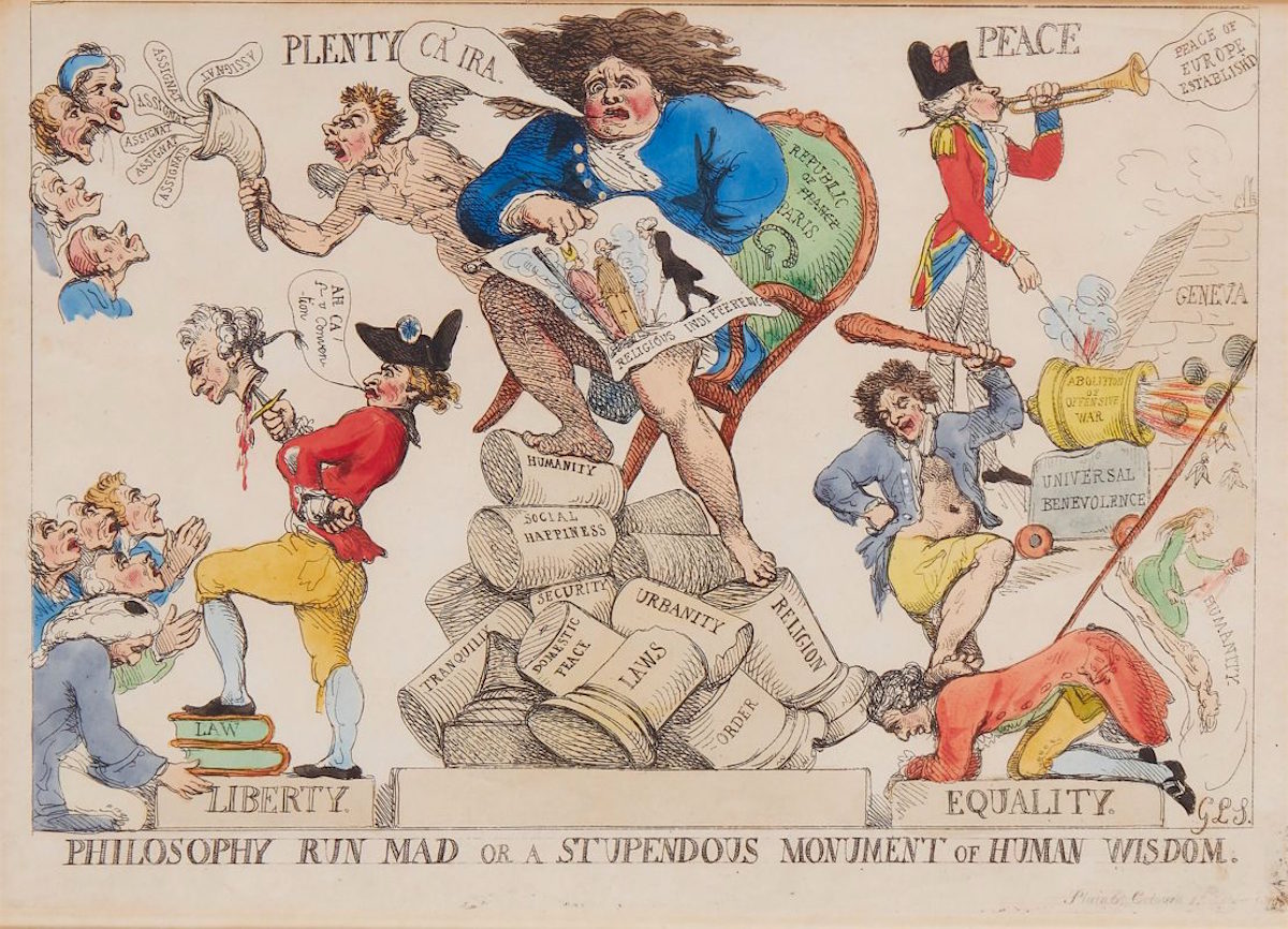 Thomas Rowlandson, caricatures, 18th century