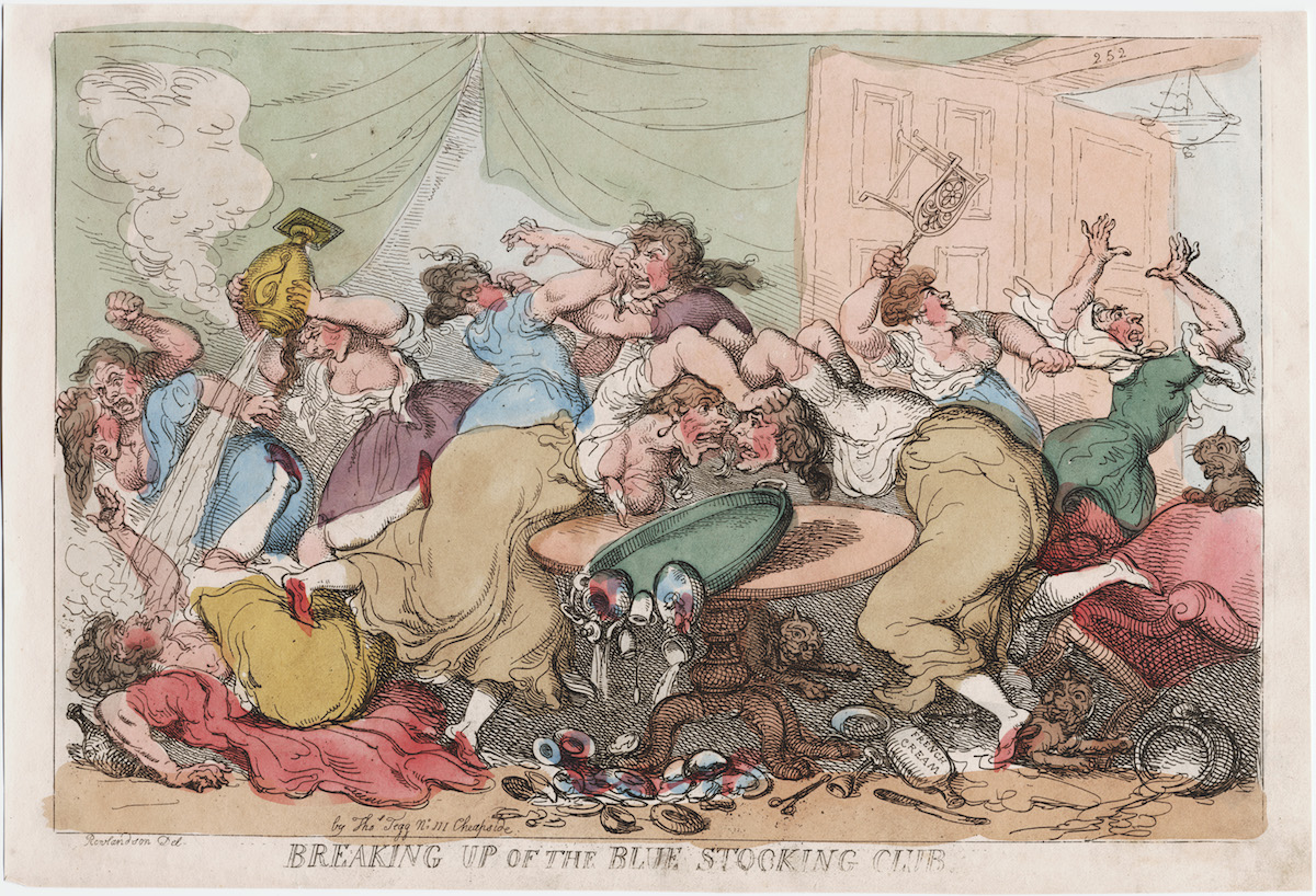 Thomas Rowlandson, caricatures, 18th century