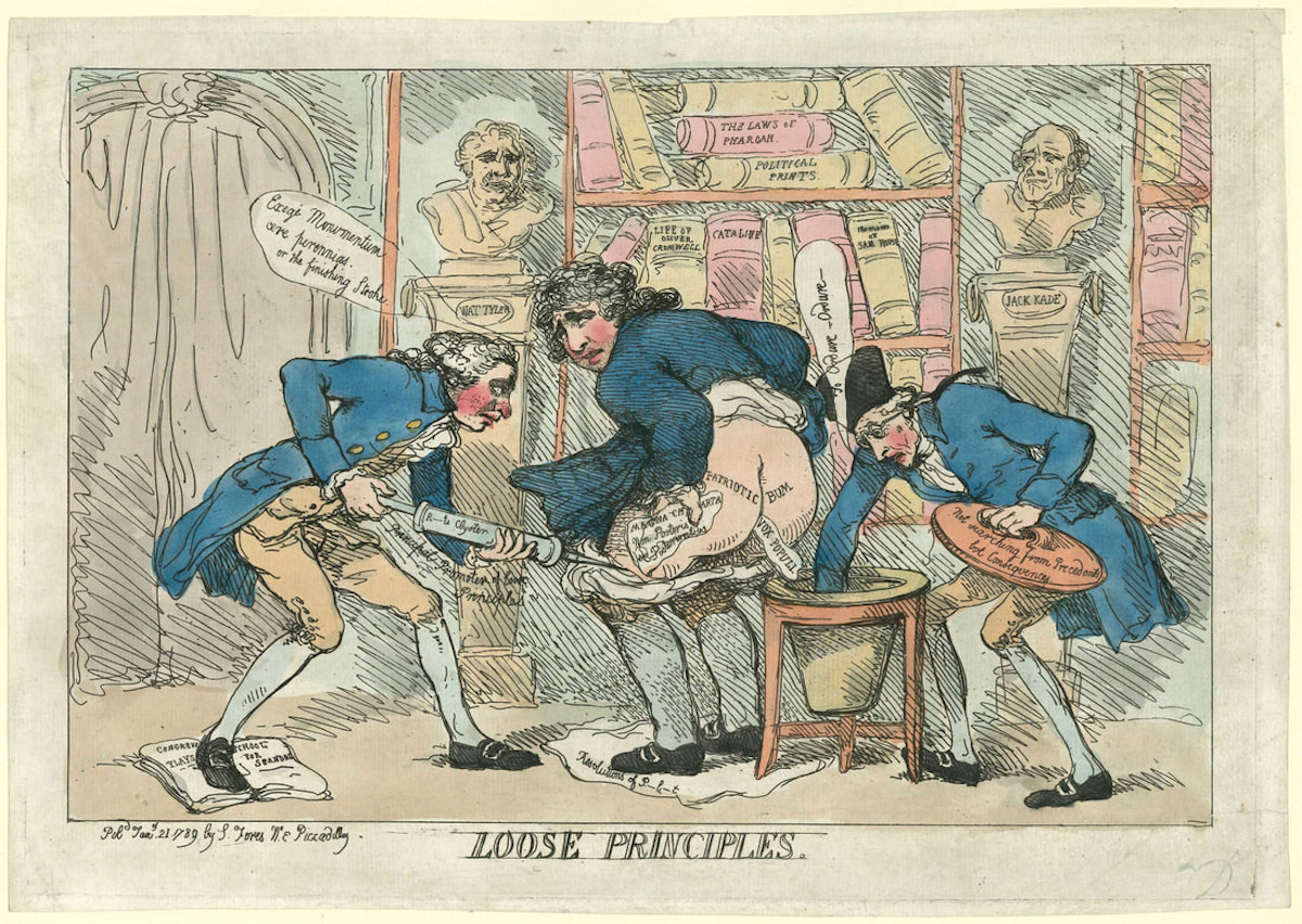 Thomas Rowlandson, caricatures, 18th century