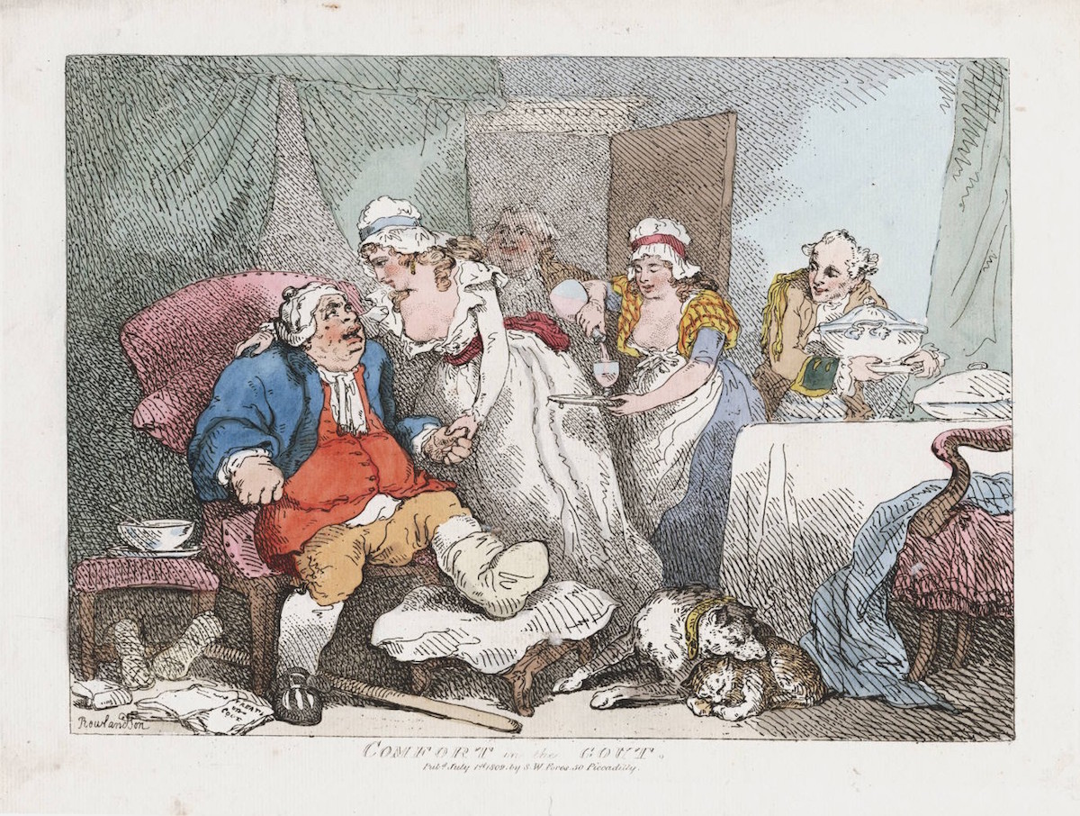 Thomas Rowlandson, caricatures, 18th century