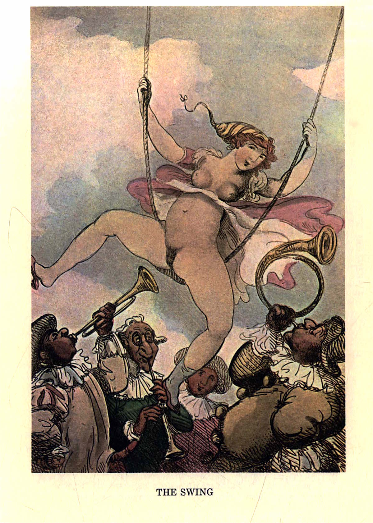 Thomas Rowlandson, erotica, art