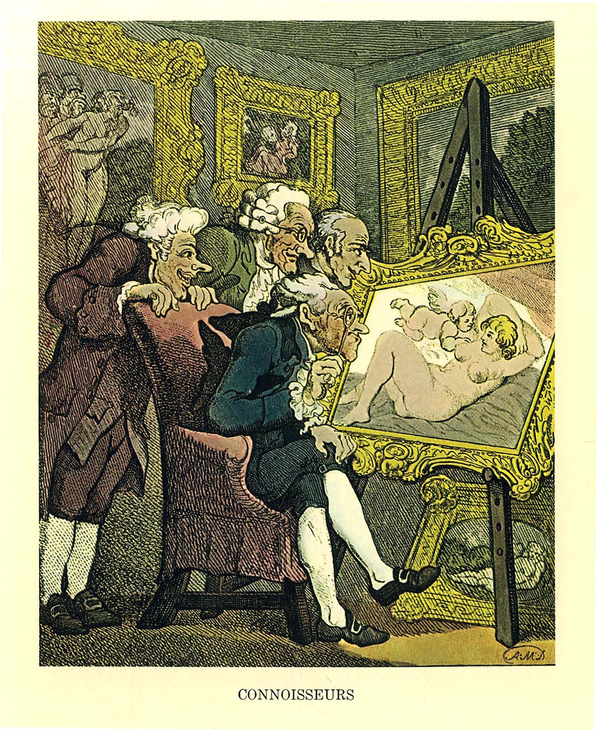 Thomas Rowlandson, erotica, art