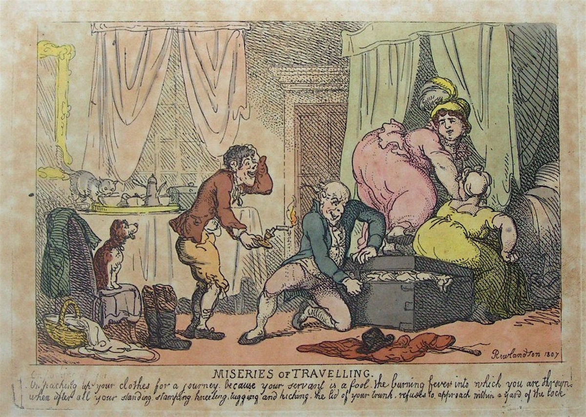 Thomas Rowlandson, caricatures, 18th century