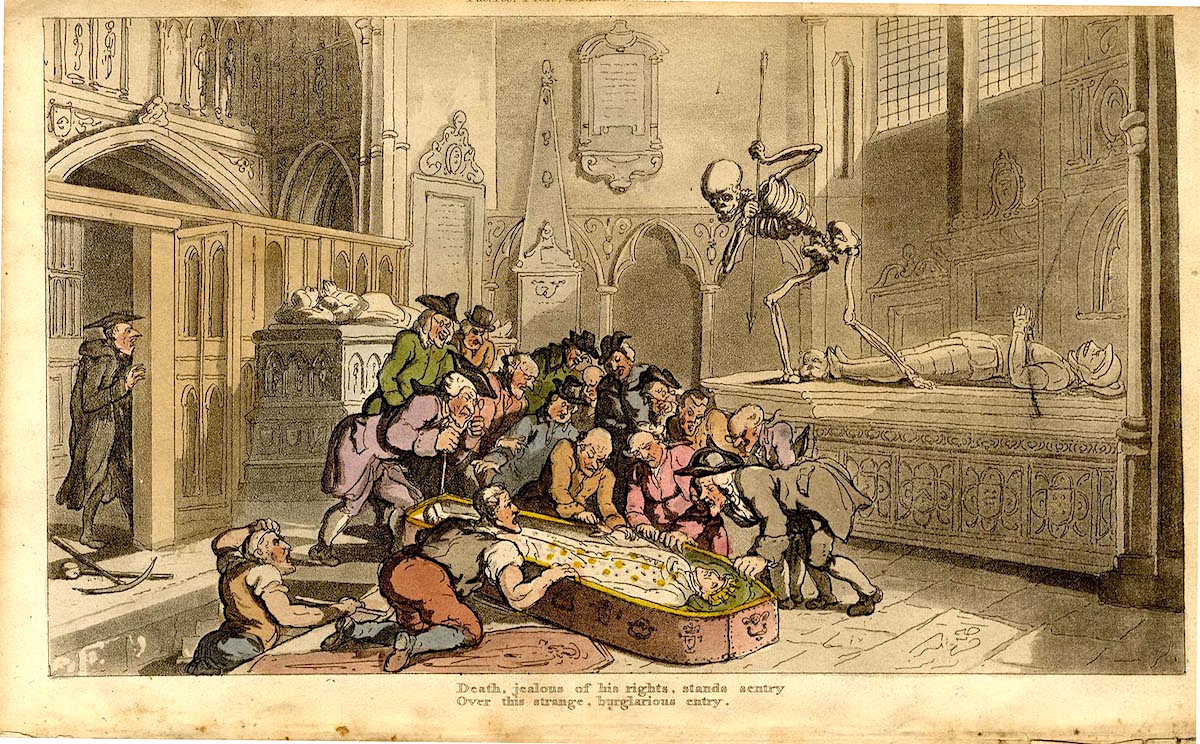 Thomas Rowlandson, caricatures, 18th century