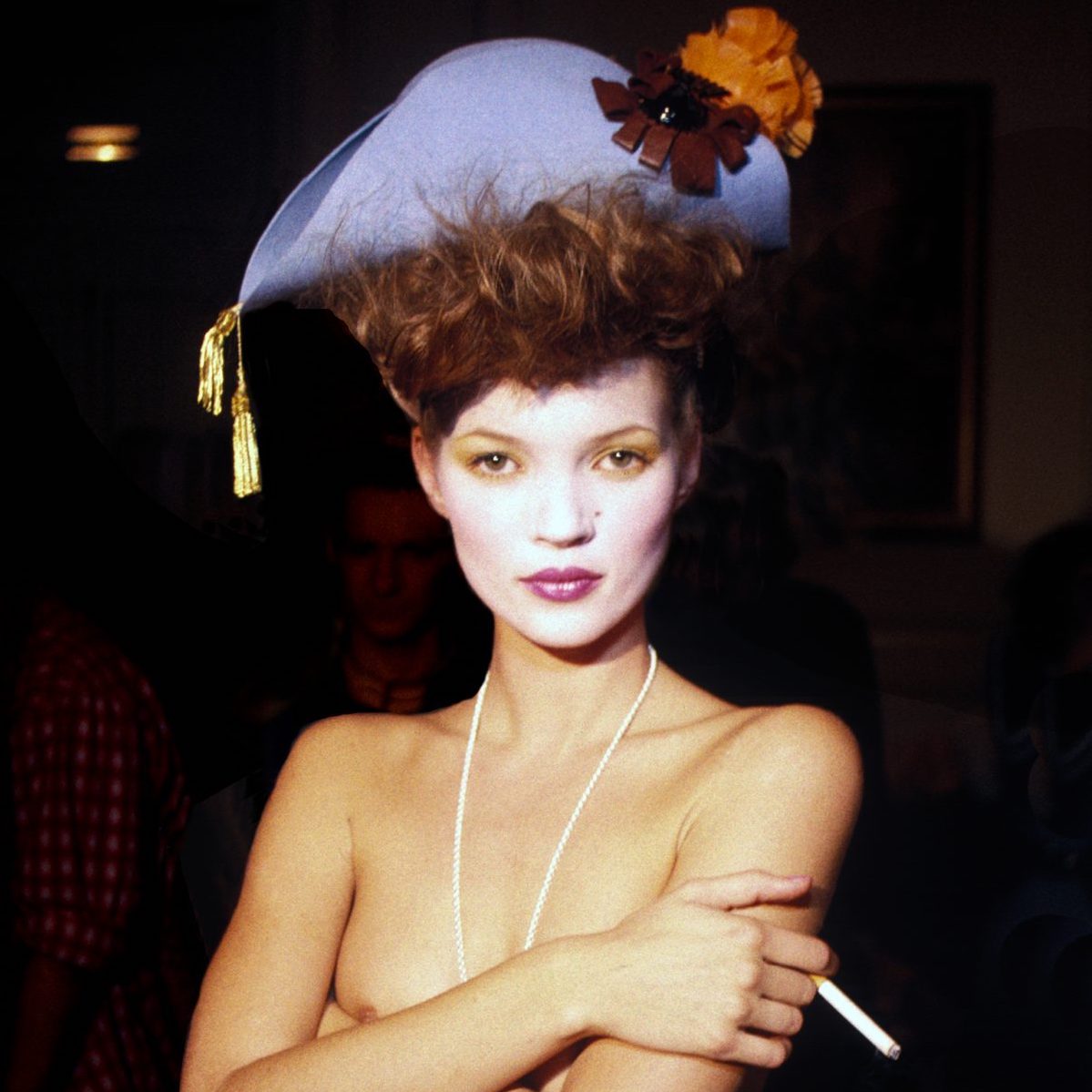 Harry Benson - Kate Moss, Paris, 1993