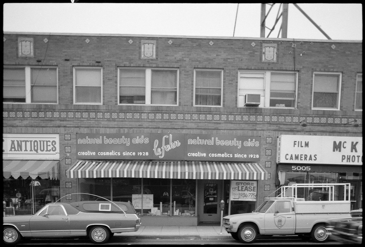 Storefronts on Sunset Boulevard