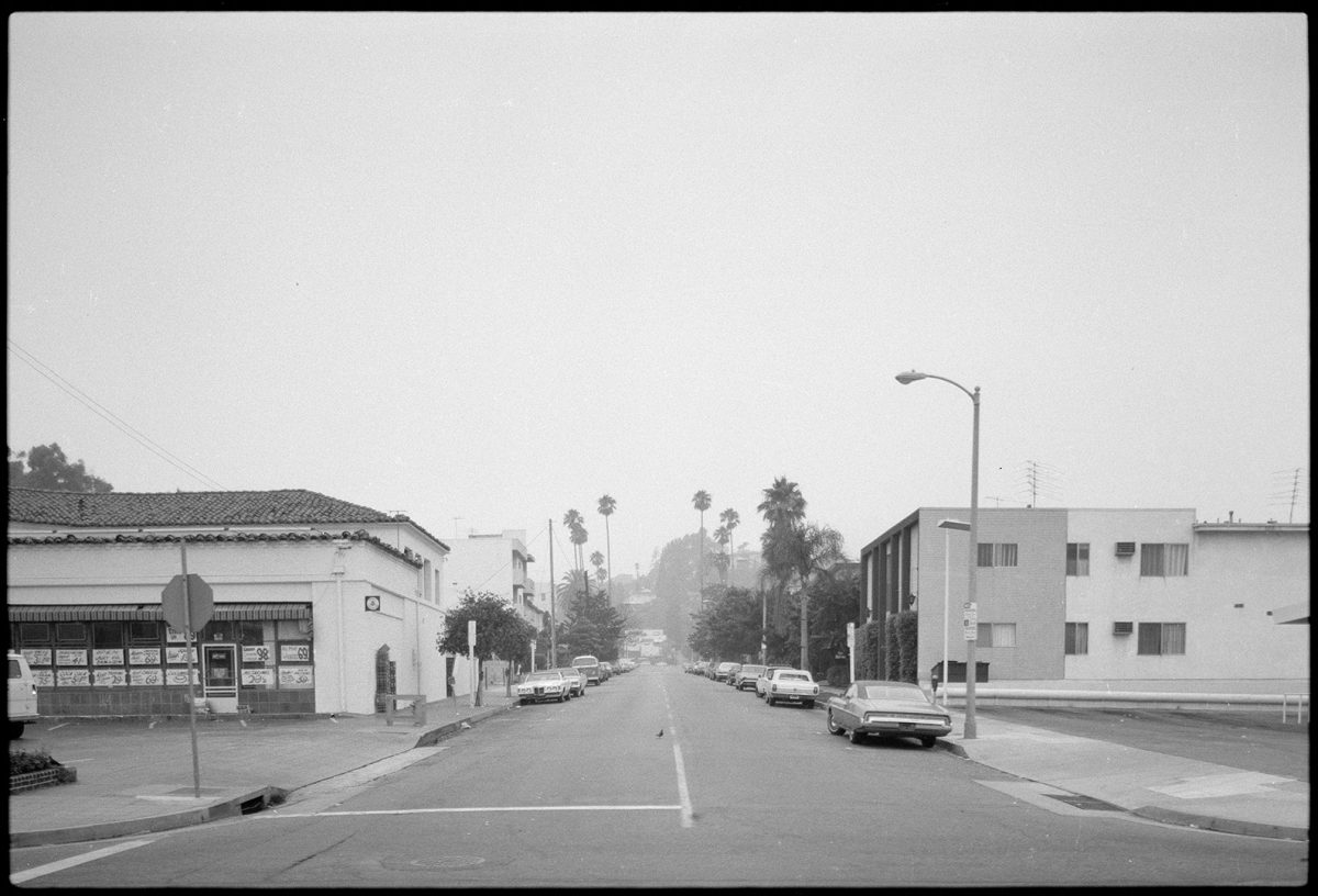 View of Sunset Boulevard