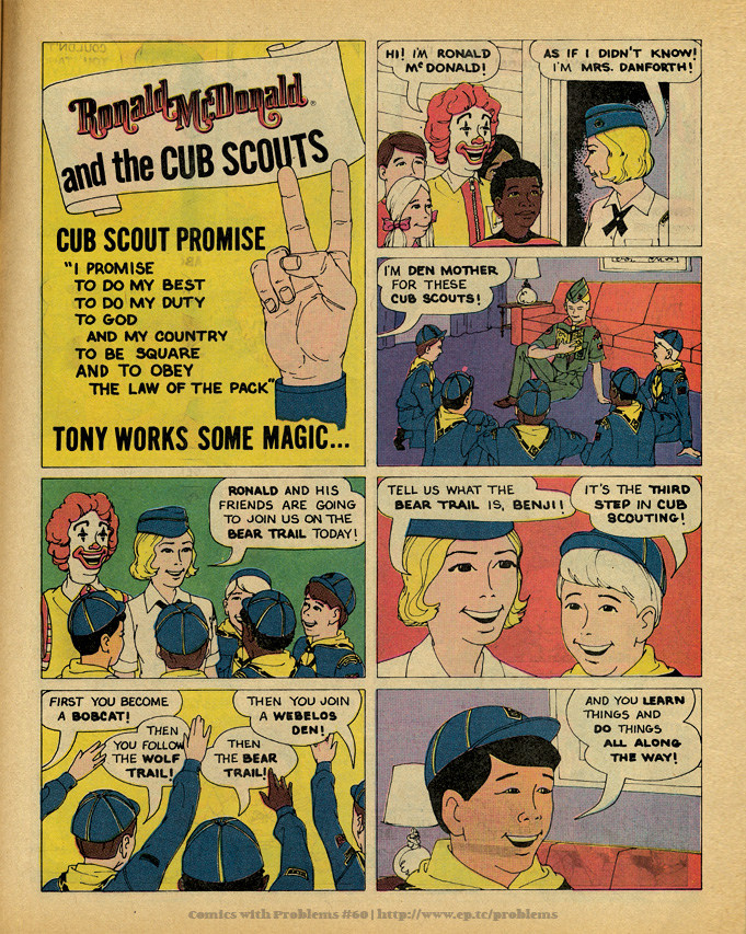 Ronald McDonald Adventures in Scouting