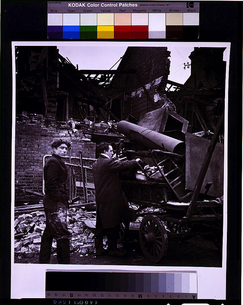 Toni Frissell London 1944 bombs World War 2