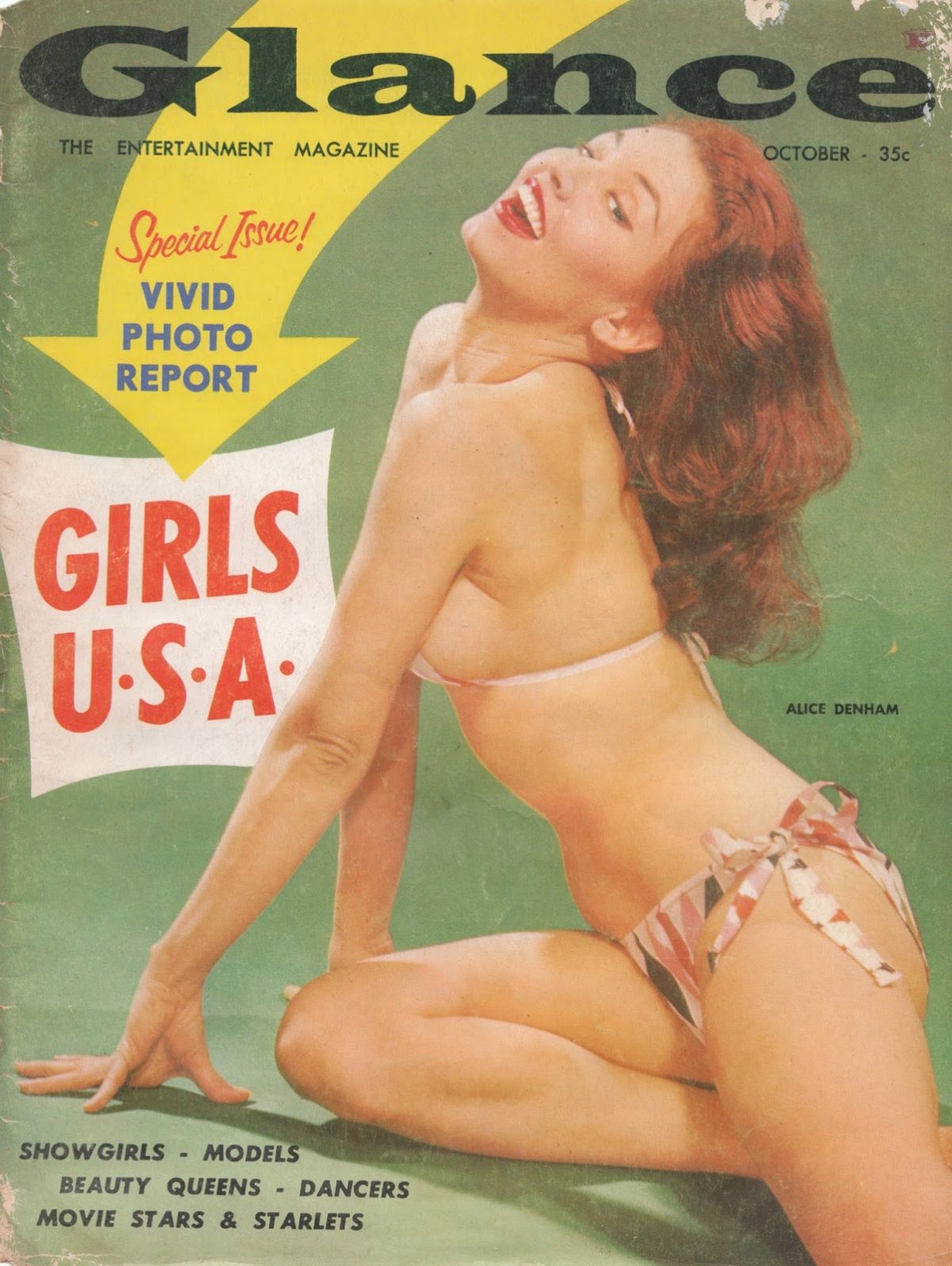 alice denham girls pin up 1950s