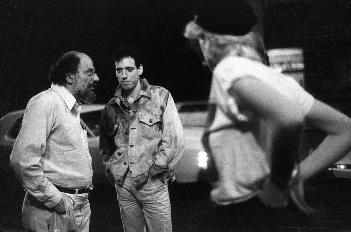 Lower East Side New York punks in the 1980s by Karen O’Sullivan The Clash allen Ginsberg