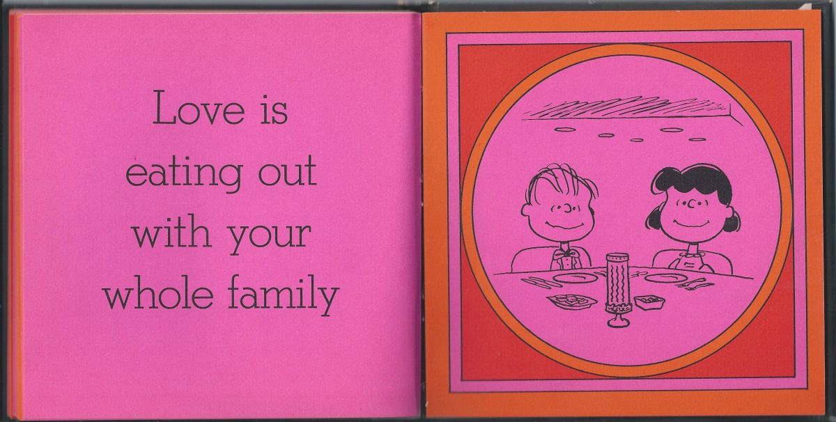 Love Is Peanuts Charlie Brown Snoopy Lucy by Charles M. Schulz