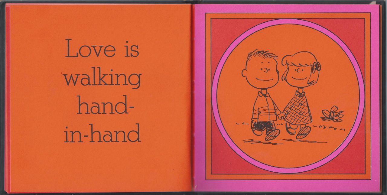 Love Is Peanuts Charlie Brown Snoopy Lucy by Charles M. Schulz