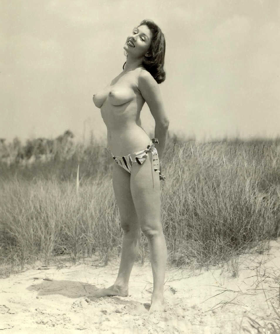 Vintage nude model